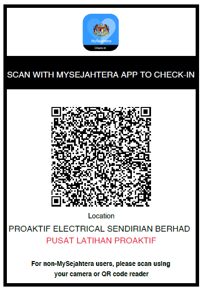 How to apply for mysejahtera qr code